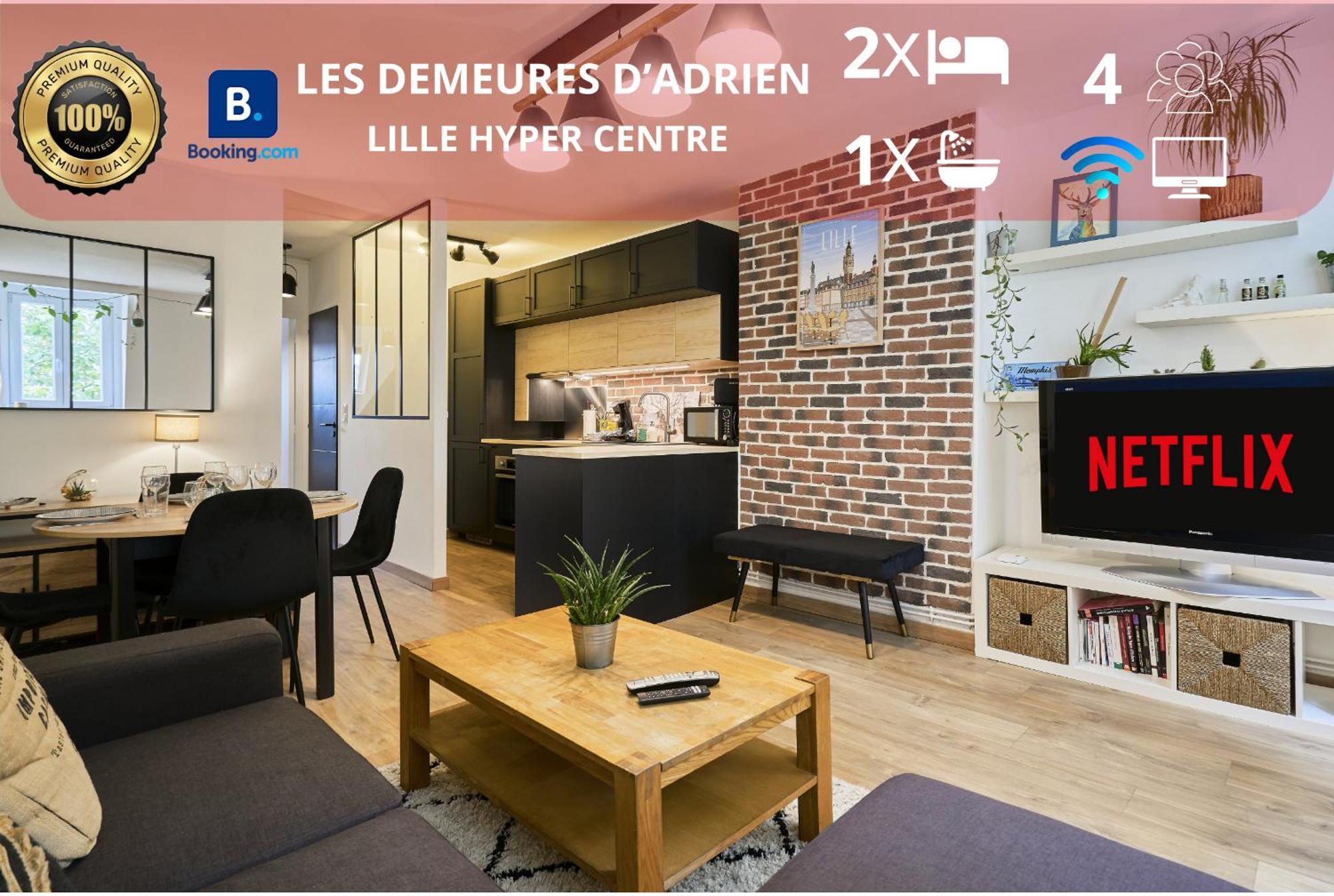 Appartamento Beaux Arts - Les Demeures D'Adrien Lilla Esterno foto